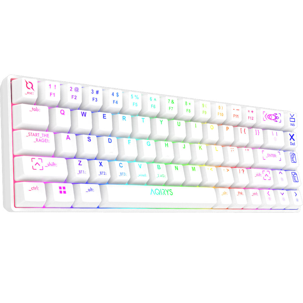 Tastatura wireless AQIRYS Mira White 2.0