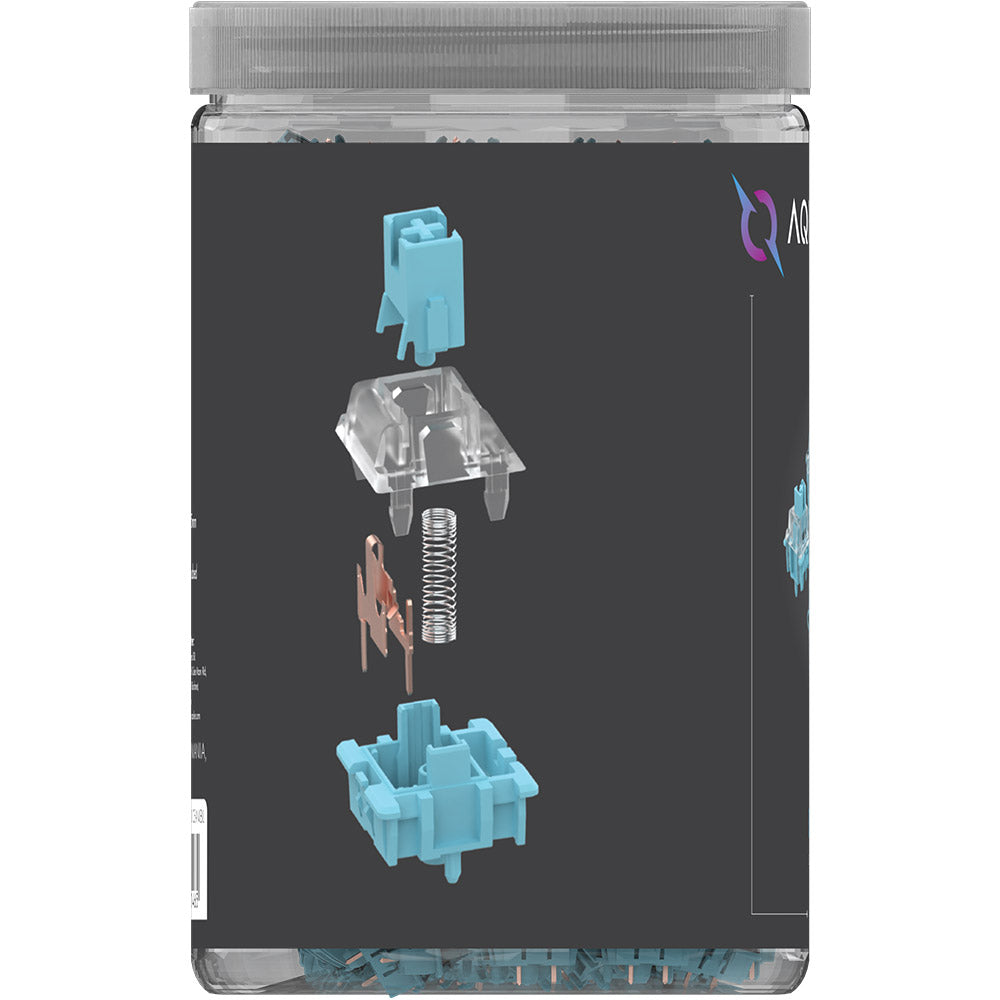 Set 110 contacte personalizate AQIRYS - HaiMu Ocean Blue
