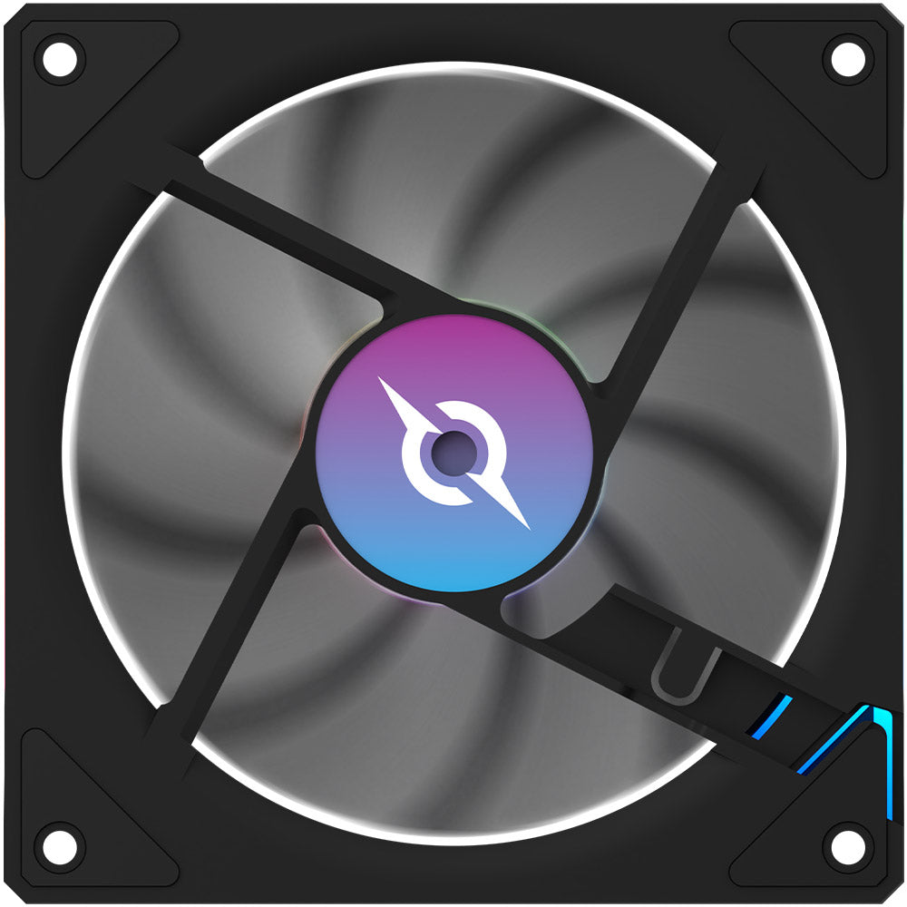 Ventilator 120 mm AQIRYS Cetus 6P-12SLI17B-ARGB