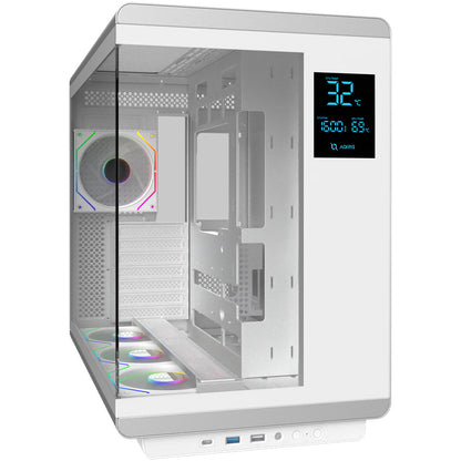 Carcasa AQIRYS Draco White ARGB