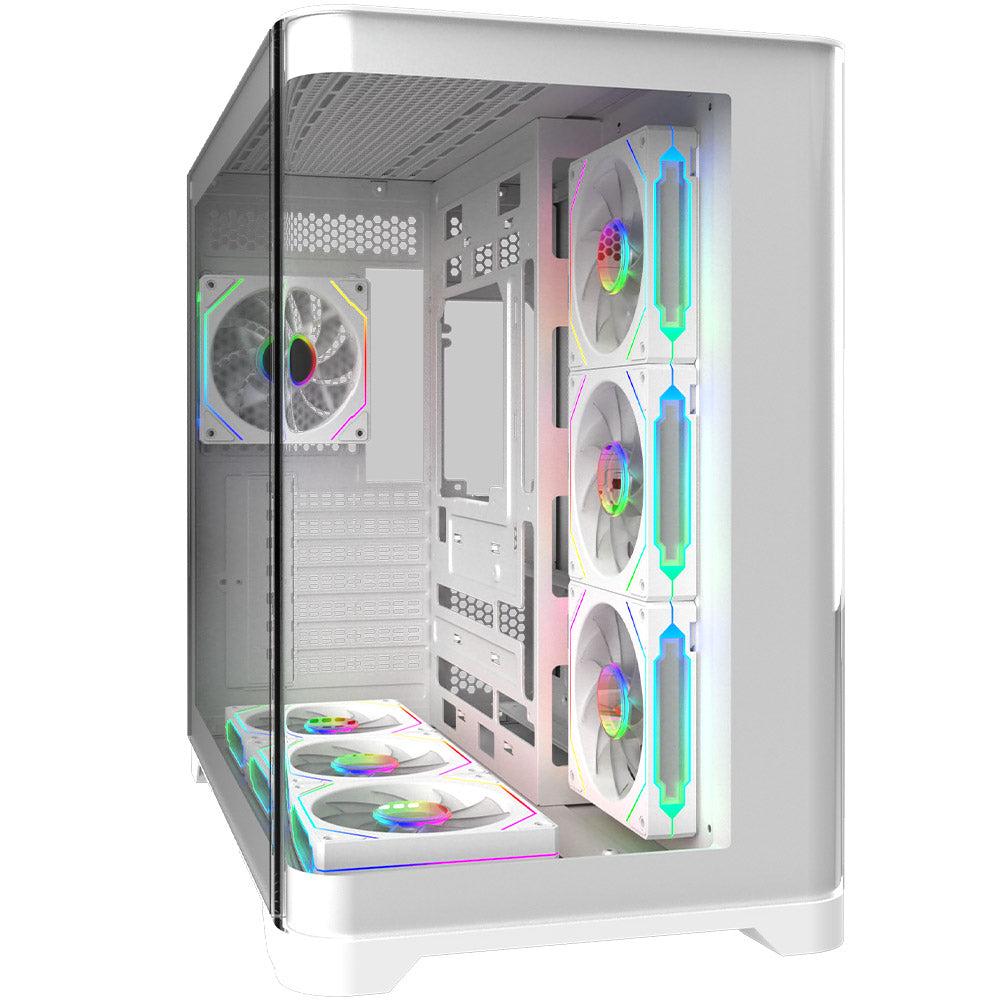 Carcasa AQIRYS Europa White ARGB