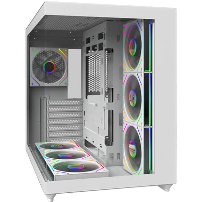 Carcasa AQIRYS Orcus white ARGB