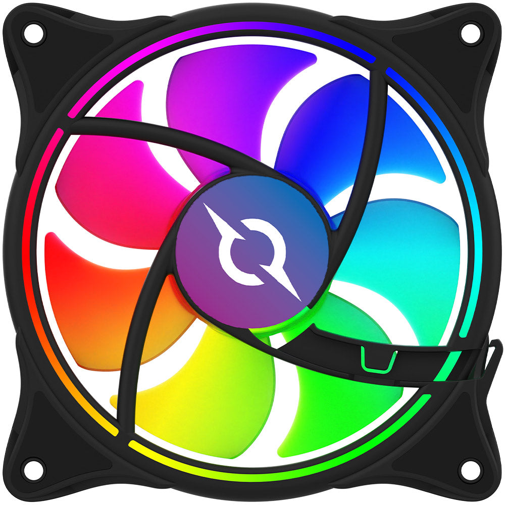 Ventilator 120 mm AQIRYS Cetus 4P-12DL24-RGB