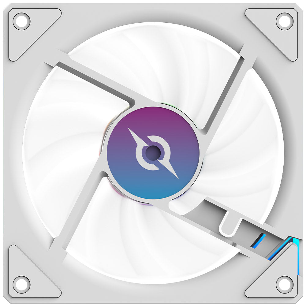 Ventilator 120 mm Reverse Blade AQIRYS Cetus 6P-12SRB17W-ARGB