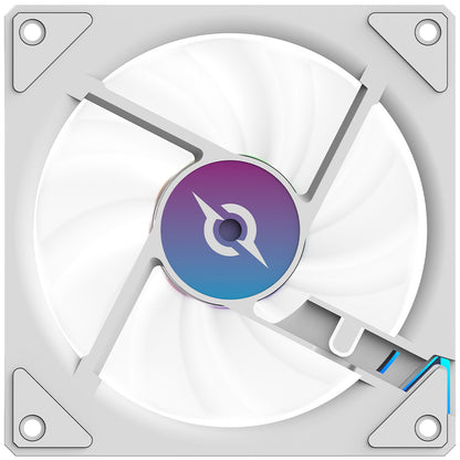 Ventilator 120 mm Reverse Blade AQIRYS Cetus 6P-12SRB17W-ARGB