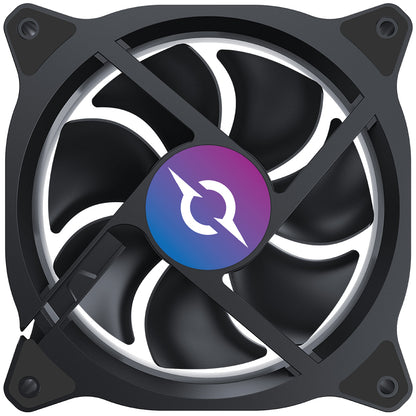 Ventilator 120 mm AQIRYS Cetus 4P-12SL12-RGB