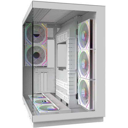 Carcasa AQIRYS Janus white ARGB