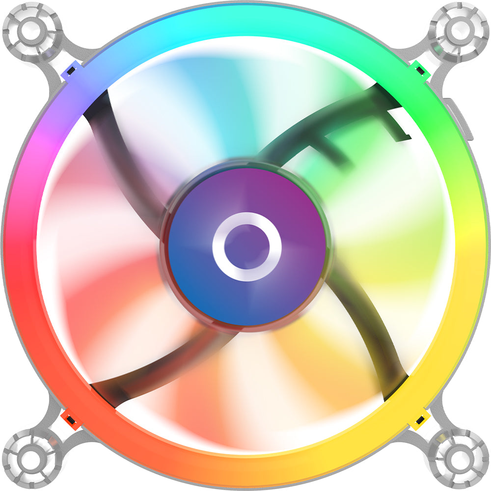 Ventilator 120 mm AQIRYS Cetus 6P-12SLI15W-RGB
