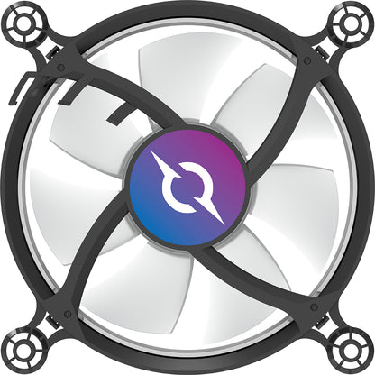 Ventilator 120 mm AQIRYS Cetus 6P-12SLI15B-RGB