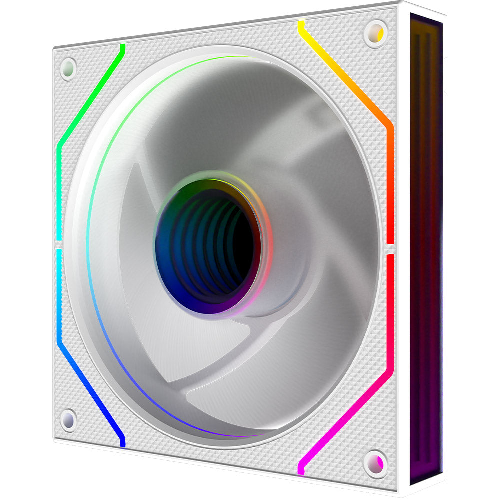Ventilator 120 mm AQIRYS Cetus 4P-12SLI26W-ARGB