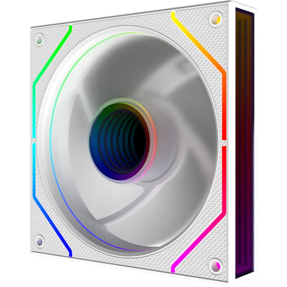 Ventilator 120 mm AQIRYS Cetus 4P-12SLI26W-ARGB