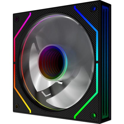 Ventilator 120 mm AQIRYS Cetus 4P-12SLI26-ARGB