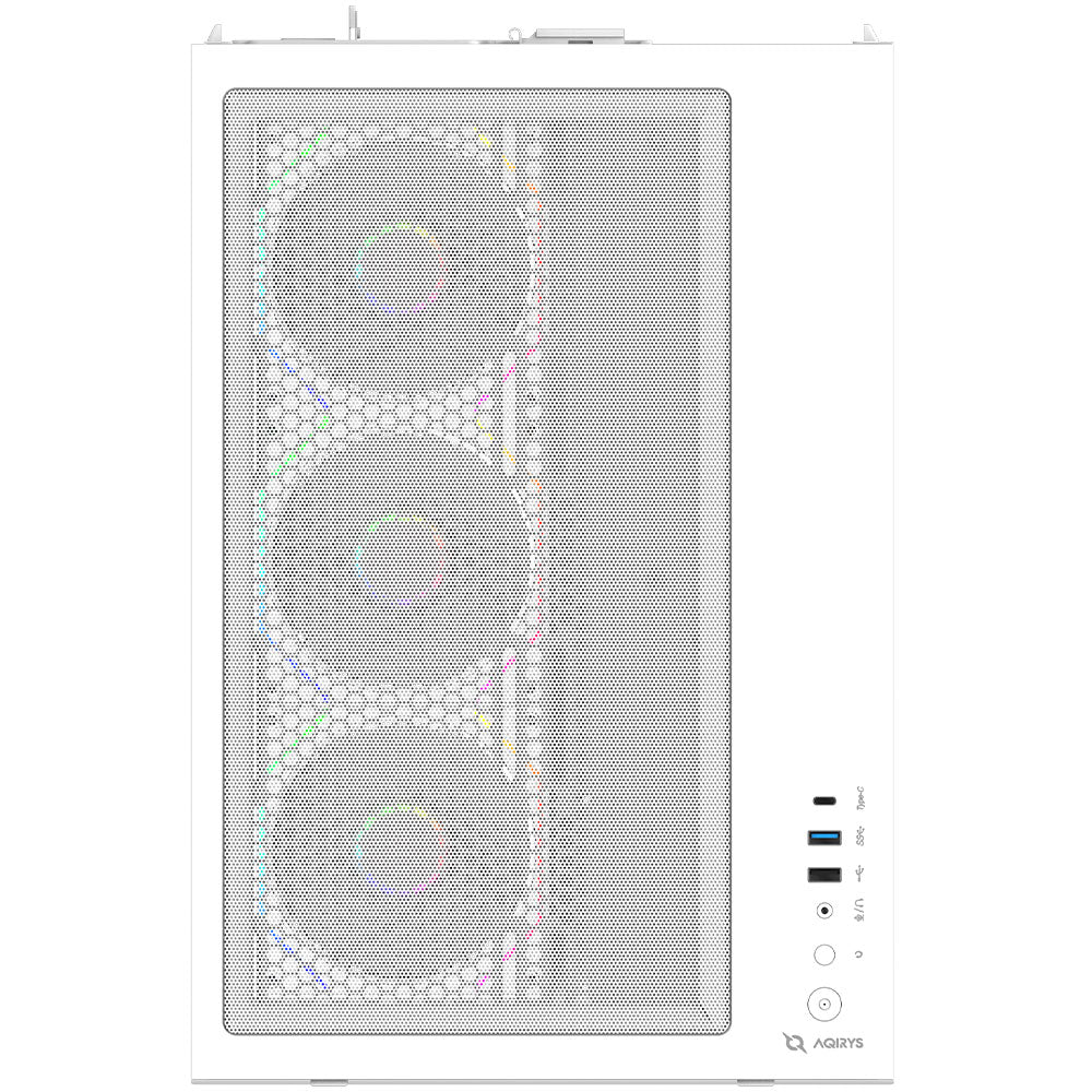 Carcasa AQIRYS Orcus white ARGB