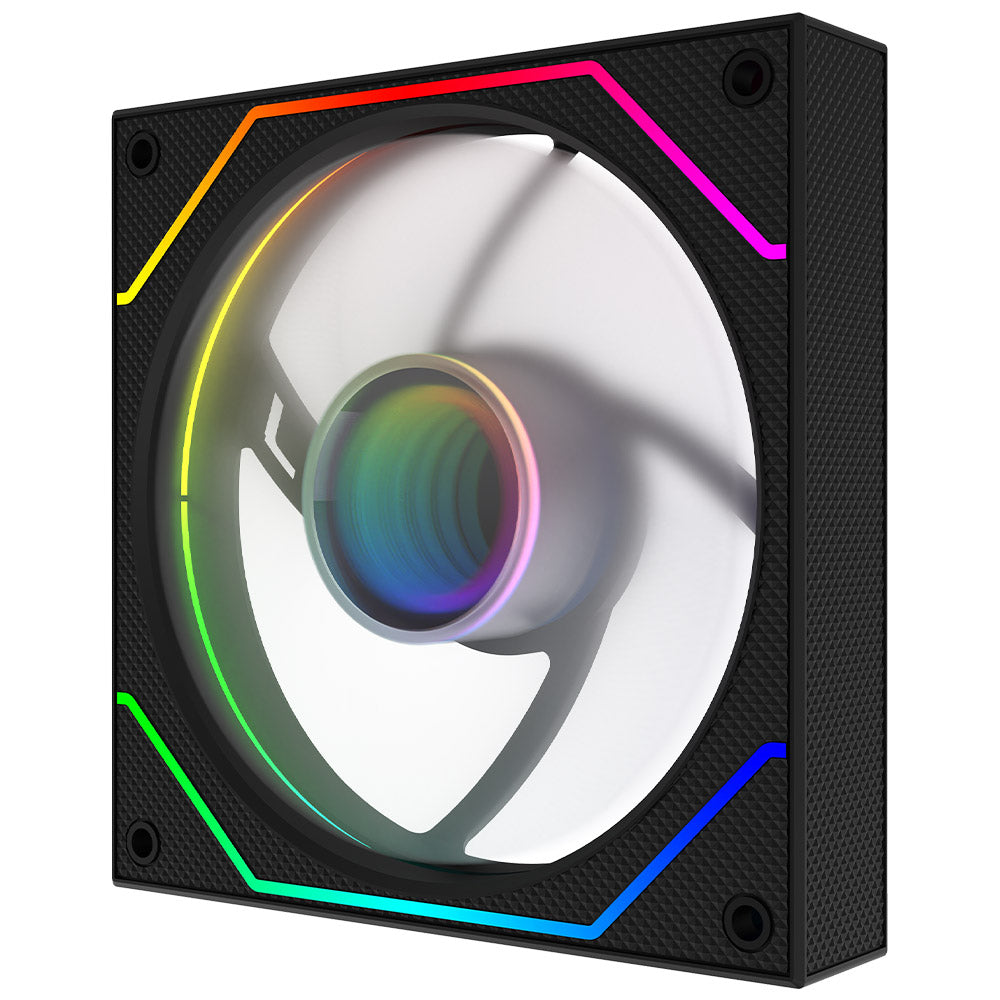 Ventilator 120 mm AQIRYS Cetus 4P-12SLI18-ARGB
