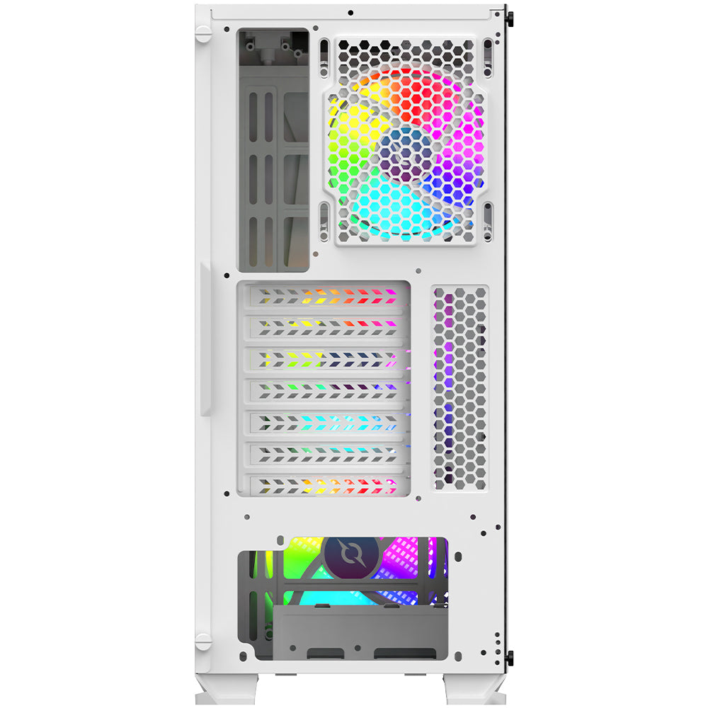 Carcasa AQIRYS Canopus White ARGB