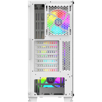 Carcasa AQIRYS Canopus White ARGB