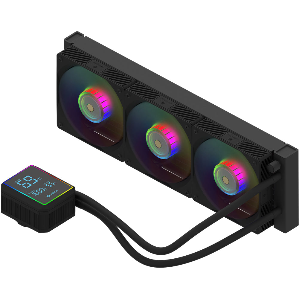 Sistem de racire cu lichid AQIRYS Aurora 360 AiO Black