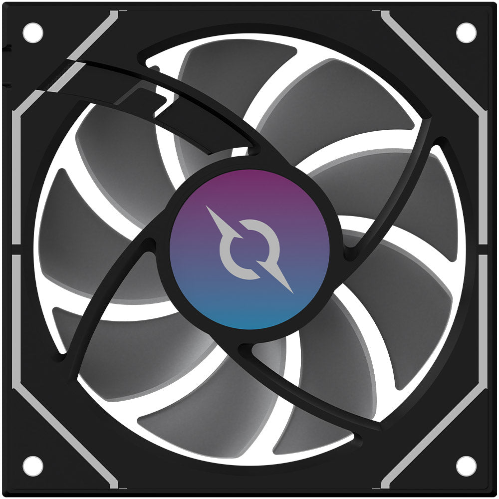 Ventilator 120 mm AQIRYS Cetus 4P-12SLI26-ARGB