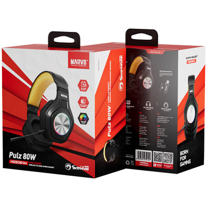Casti wireless Marvo HG9084W Pulz 80W