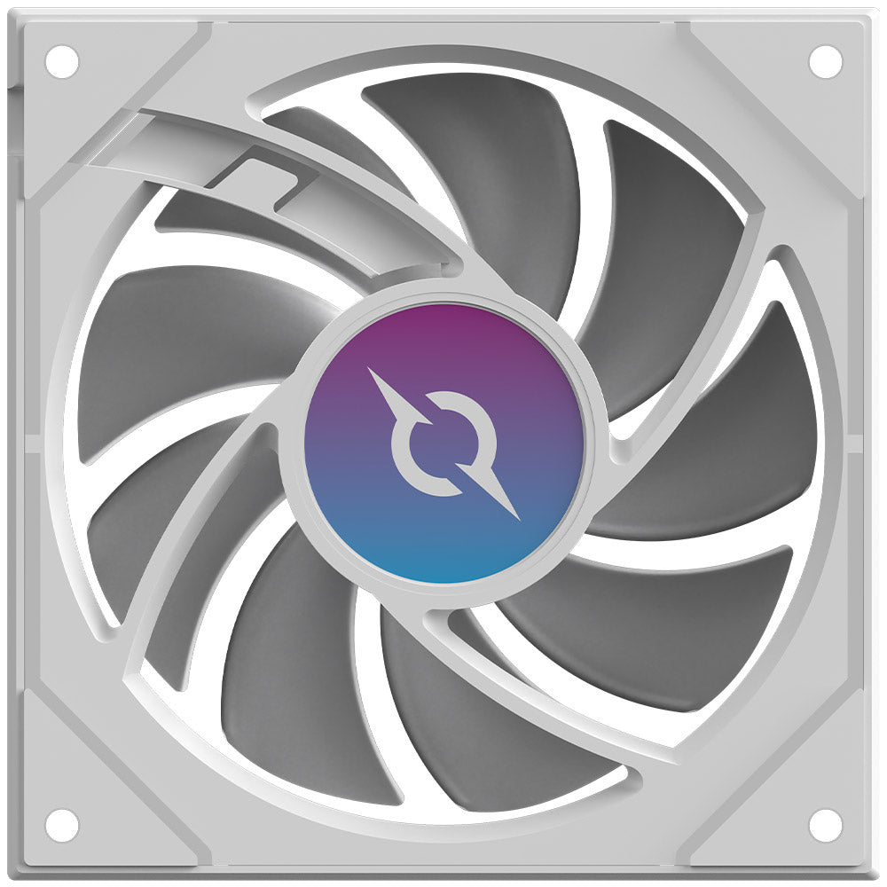 Ventilator 120 mm Reverse Blade AQIRYS Cetus 4P-12RB26W-ARGB