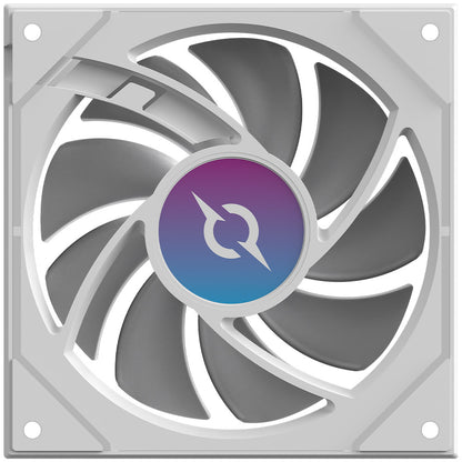 Ventilator 120 mm Reverse Blade AQIRYS Cetus 4P-12RB26W-ARGB