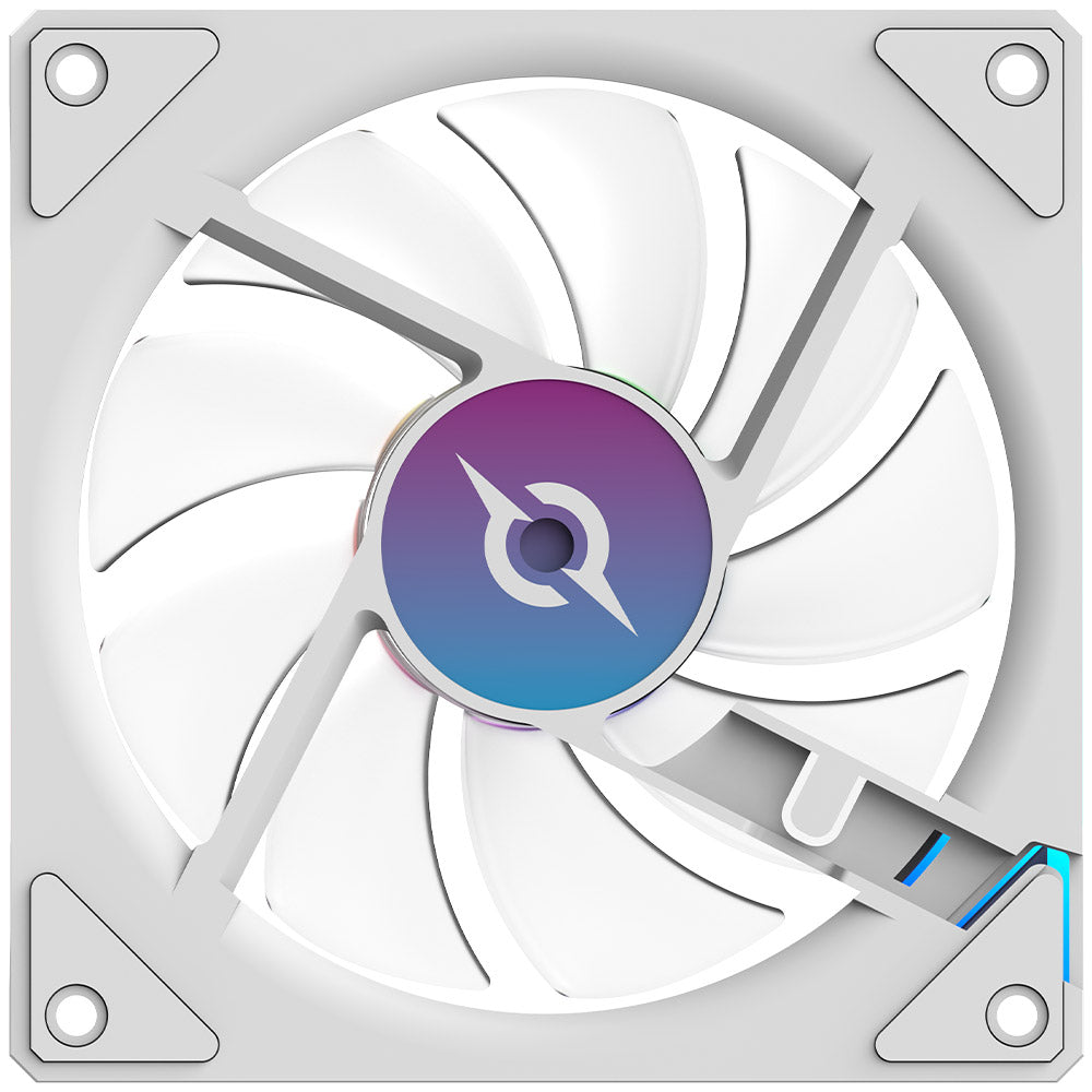 Ventilator 120 mm Reverse Blade AQIRYS Cetus 6P-12SRB17W-ARGB