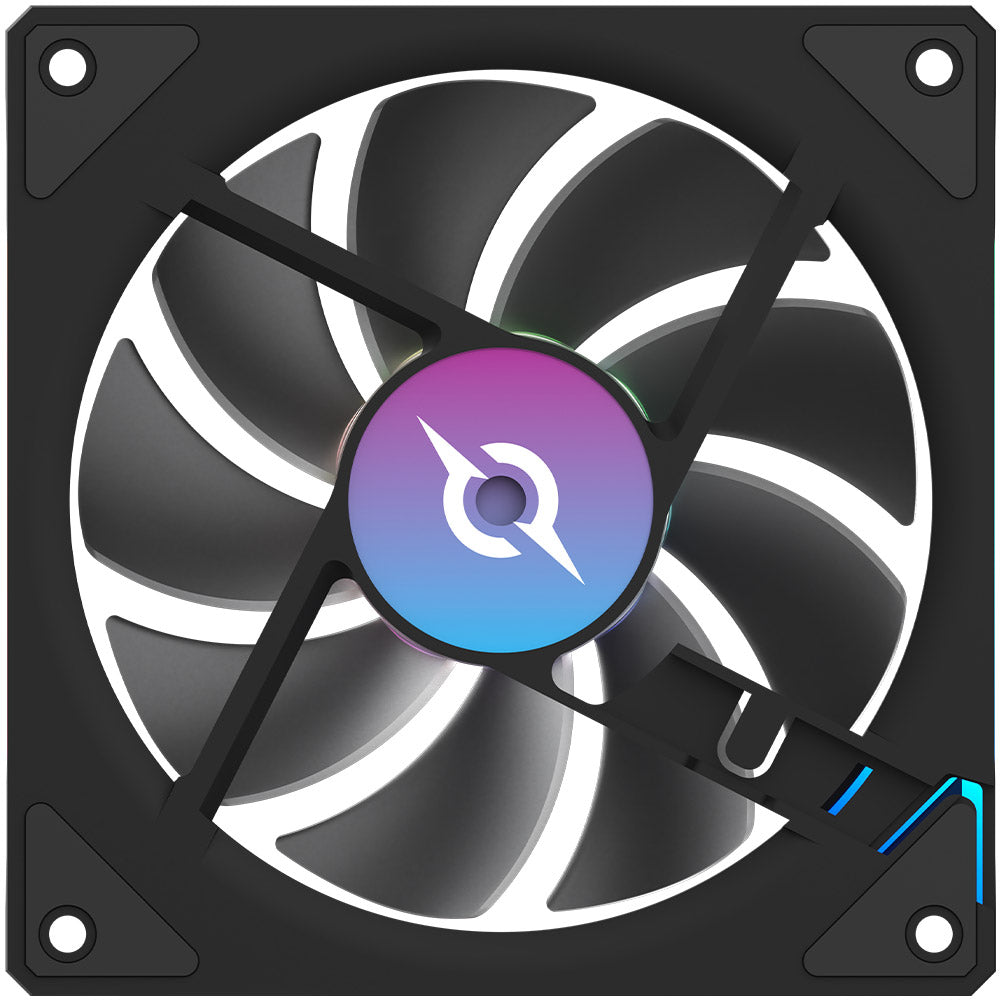 Ventilator 120 mm AQIRYS Cetus 6P-12SLI17B-ARGB