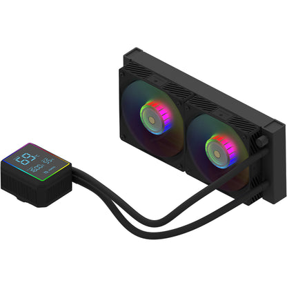 Sistem de racire cu lichid AQIRYS Aurora 240 AiO Black