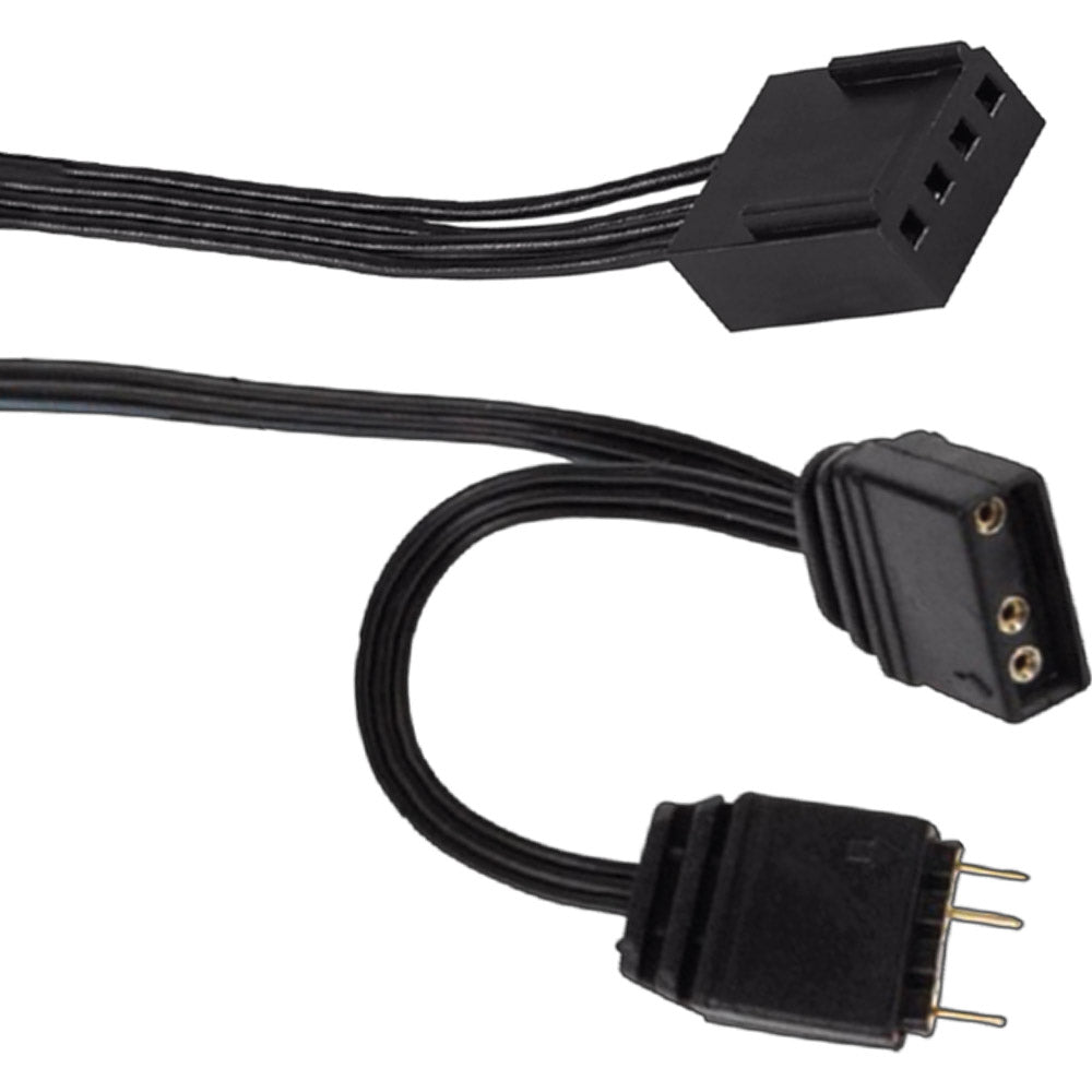 Kit 3 ventilatoare 120 mm ARGB cu telecomanda si controller AQIRYS Vela