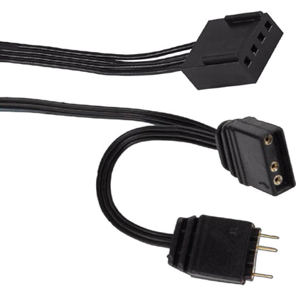 Kit 3 ventilatoare 120 mm ARGB cu telecomanda si controller AQIRYS Vela