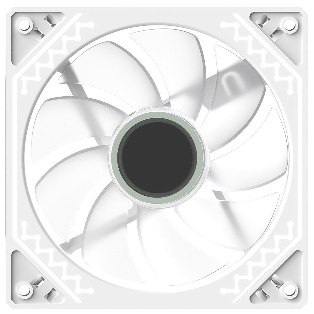 Ventilator 120 mm Reverse Blade AQIRYS Cetus 6P-12DLRB16W-ARGB
