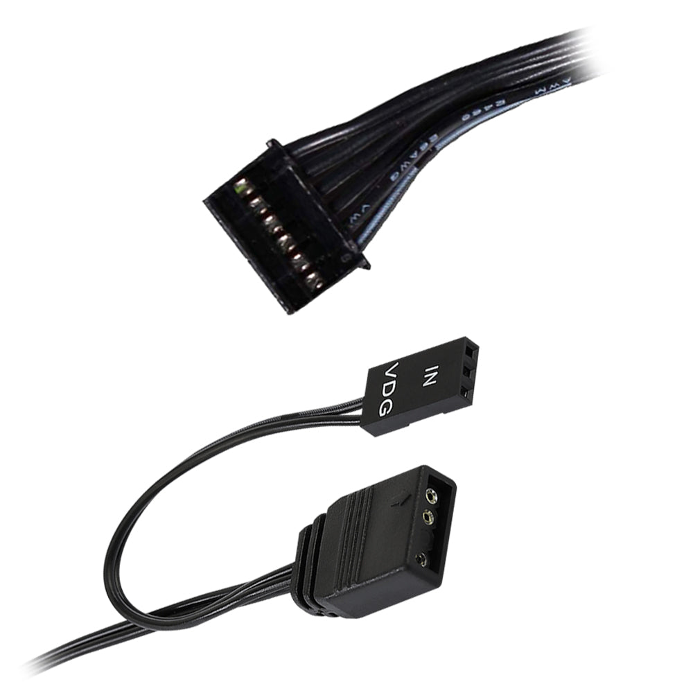 Kit 3 ventilatoare 120 mm RGB cu telecomanda si controller AQIRYS Libra