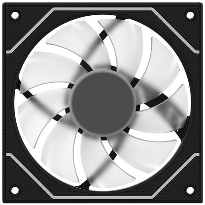 Ventilator 120 mm AQIRYS Cetus 4P-12SLI18-ARGB