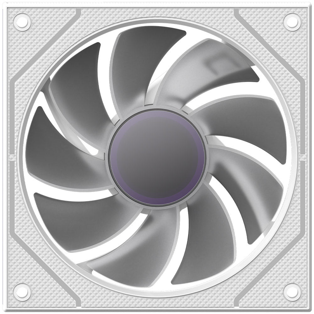 Ventilator 120 mm Reverse Blade AQIRYS Cetus 4P-12RB26W-ARGB