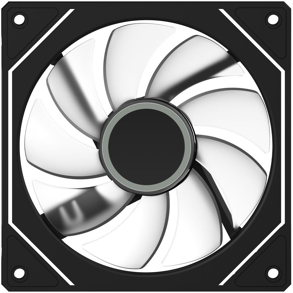 Ventilator 120 mm Reverse Blade AQIRYS Cetus 6P-12SRB17B-ARGB