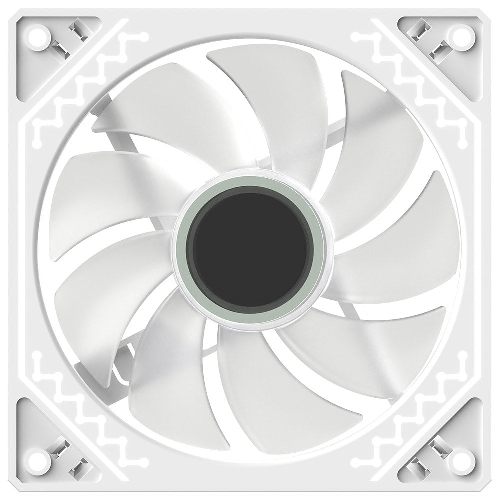 Ventilator 120 mm AQIRYS Cetus 6P-12DLO16W-ARGB
