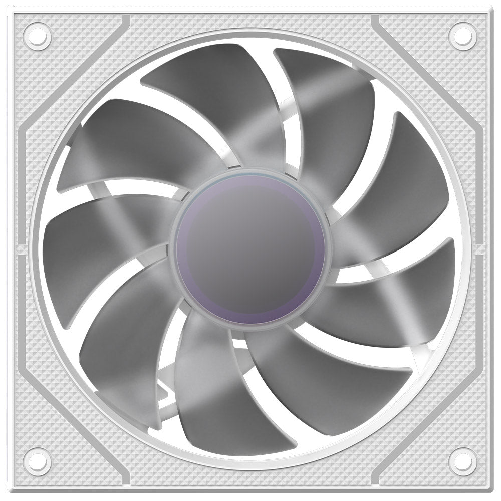 Ventilator 120 mm AQIRYS Cetus 4P-12SLI26W-ARGB