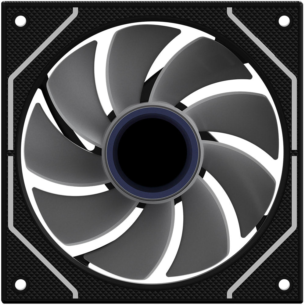 Ventilator 120 mm Reverse Blade AQIRYS Cetus 4P-12RB26-ARGB