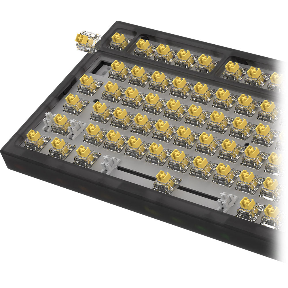 Set 55 contacte personalizate AQIRYS - HaiMu Crystal Yellow (Super Silent)