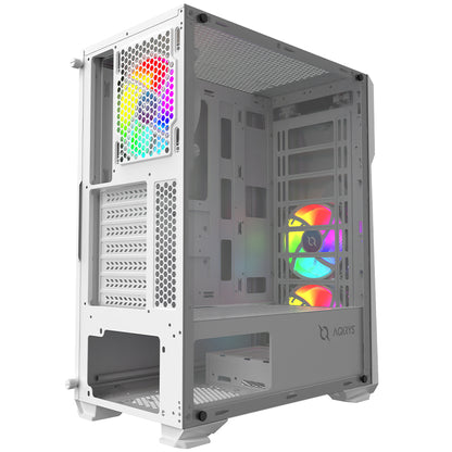 Carcasa AQIRYS Canopus White ARGB
