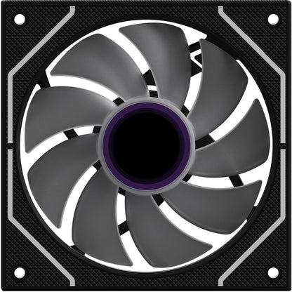 Ventilator 120 mm AQIRYS Cetus 4P-12SLI26-ARGB