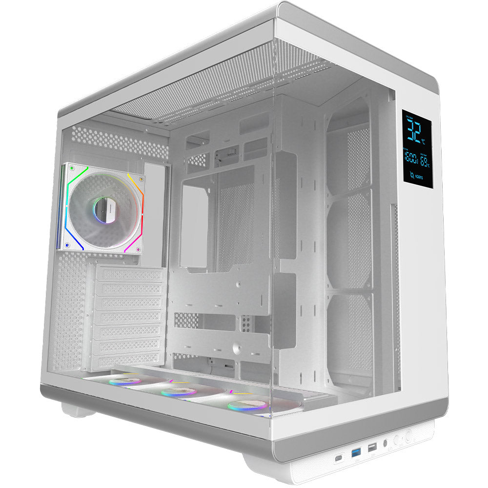 Carcasa AQIRYS Draco White ARGB