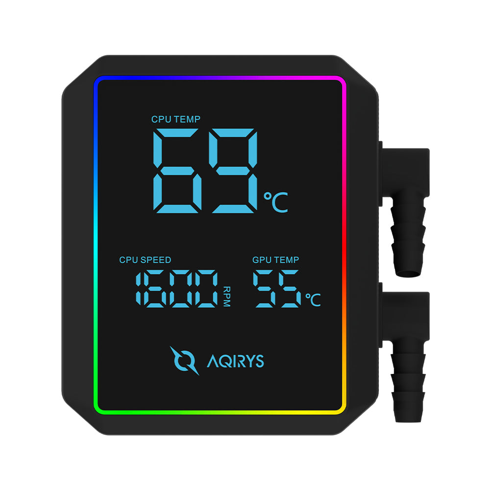 Sistem de racire cu lichid AQIRYS Aurora 240 AiO Black
